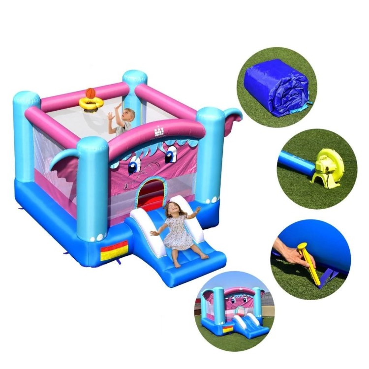 Dmuchany domek dla dzieci 3w1 255 x 352 x 194 cm
