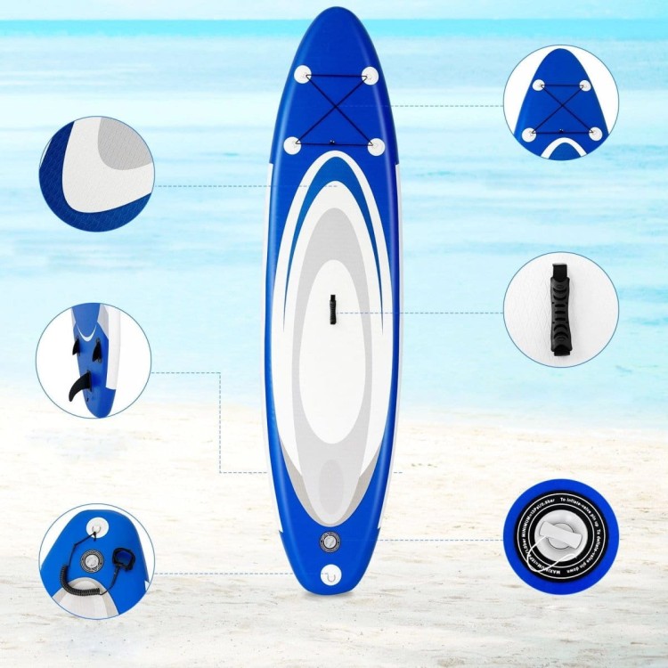 Deska SUP o wymiarach 305 x 75 x 15 cm