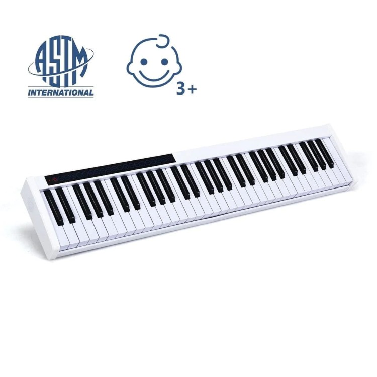 Przenośne cyfrowe pianino 61 klawiszy 88,5 x 18 x 6,5 cm