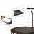Składana trampolina fitness 120 cm