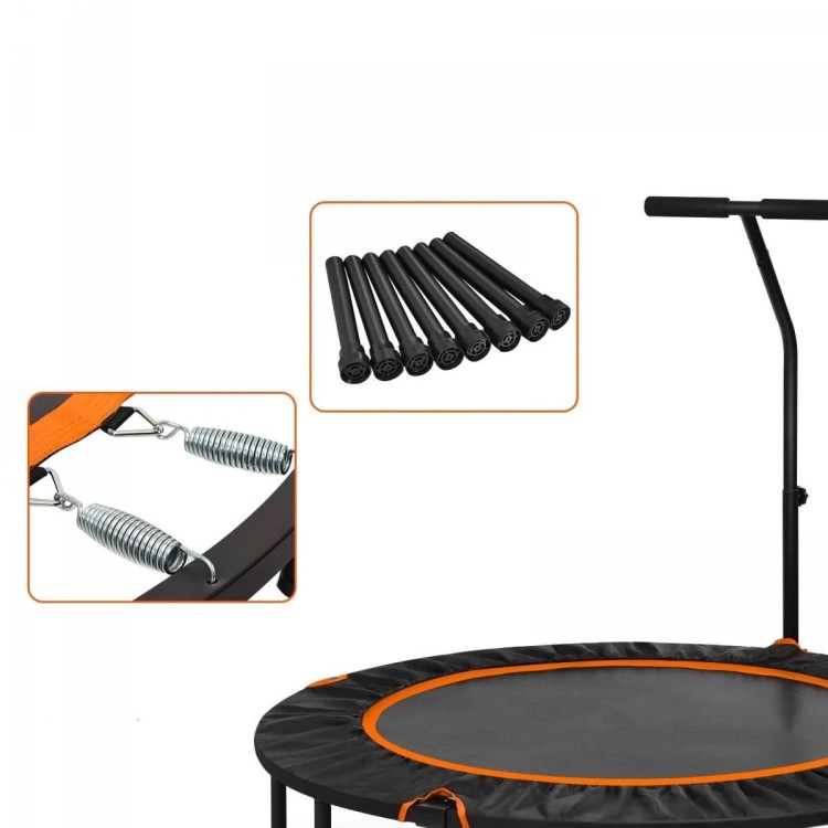 Składana trampolina fitness 120 cm