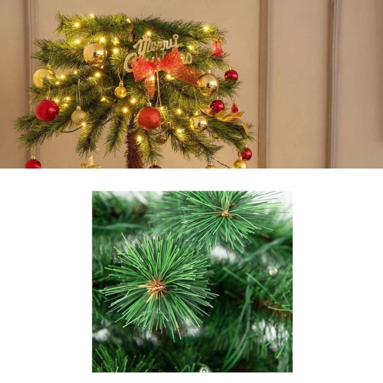 Sztuczne palmy z lampkami LED 107 i 152,5 cm