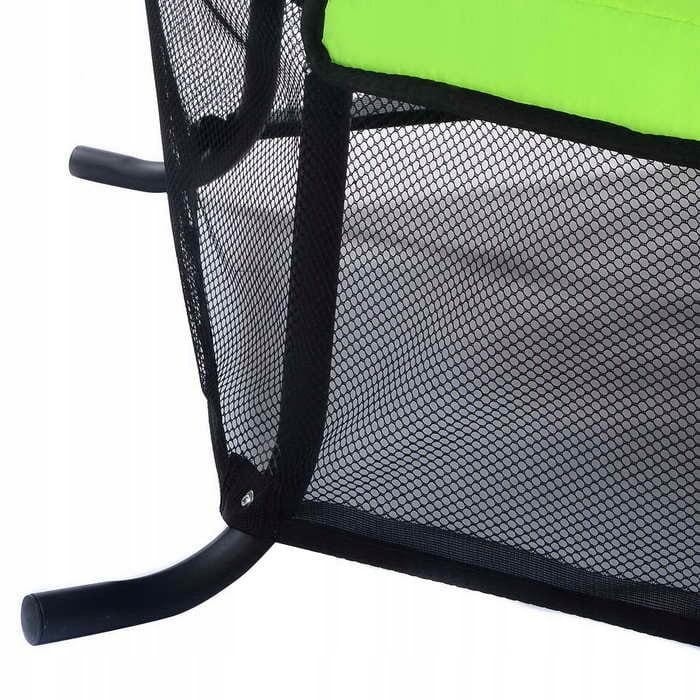 Trampolina dla dzieci z siatką i klapą 140 cm
