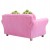 Mini sofa kanapa dla dzieci truskawka