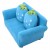 Mini sofa kanapa dla dzieci truskawka