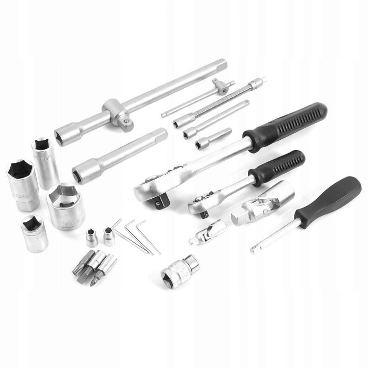 Zestaw kluczy nasadowych 1/2'' 1/4'' 94 elementy