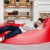 Nadmuchiwana sofa plażowa leżak lazy bag