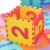 Duża piankowa mata edukacyjna puzzle