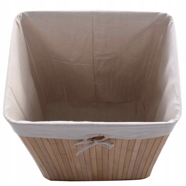 Kosz bambusowy na pranie