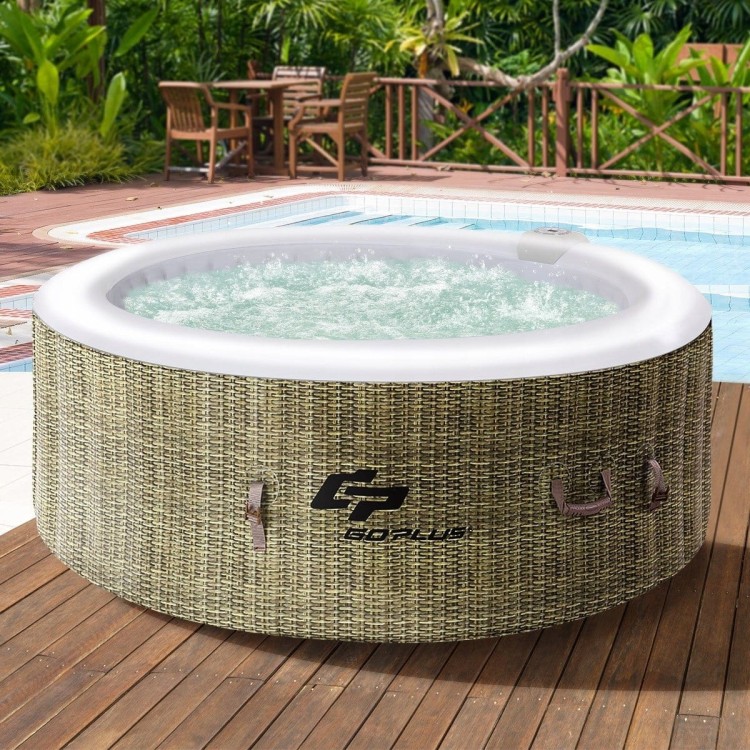 Nadmuchiwane jacuzzi z hydromasażem podgrzewane