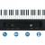 Pianino cyfrowe 88 klawiszy midi