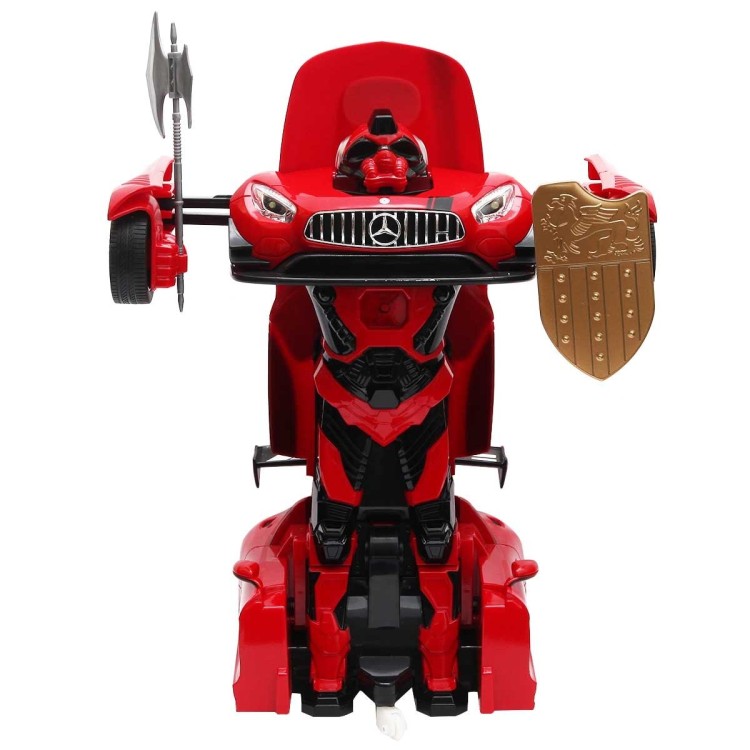 Zdalnie sterowany robot transformujący się w samochód sportowy