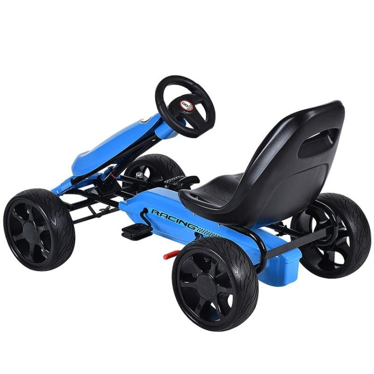 Gokart na pedały auto dla dzieci solidne koła EVA