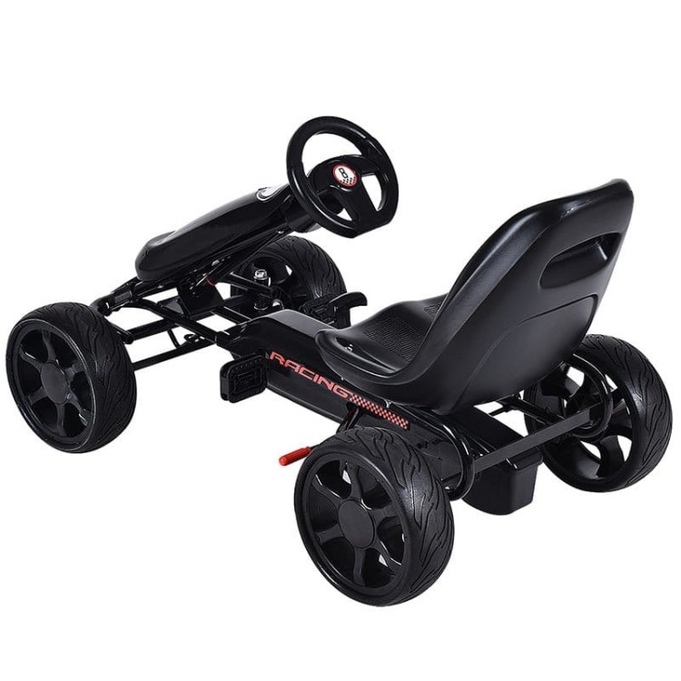 Gokart na pedały auto dla dzieci solidne koła EVA