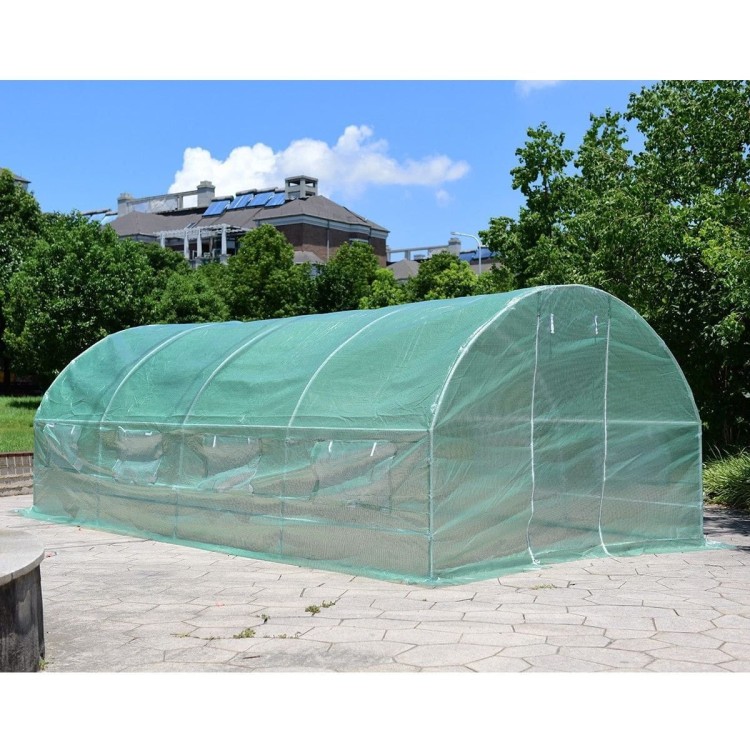 Duża szklarnia ogrodowa do roślin i warzyw 600 x 300 cm