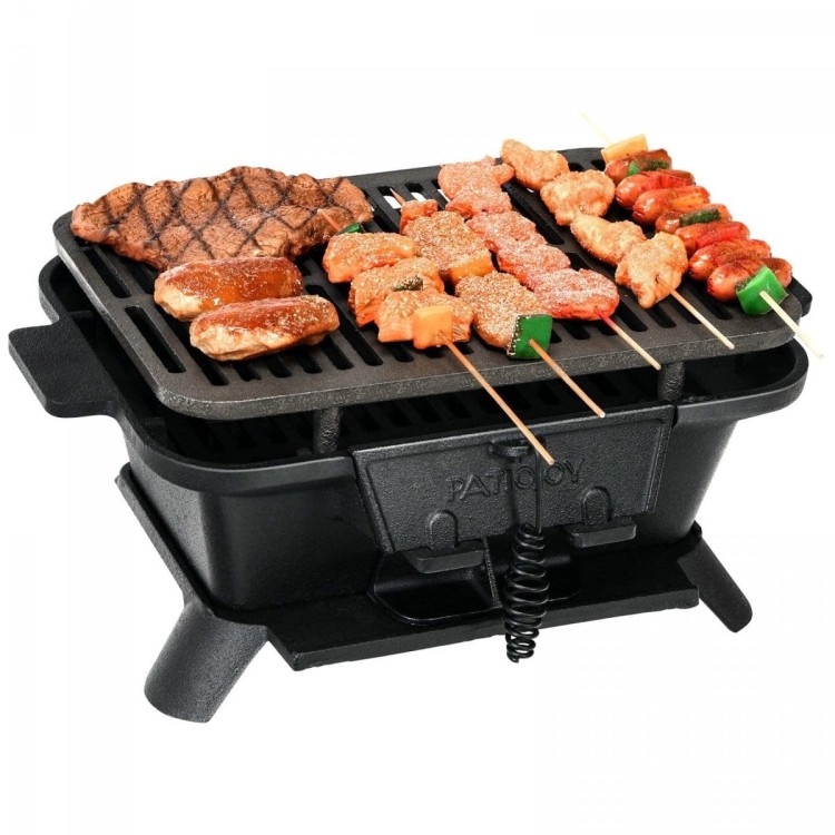 Grill z regulacją dopływu powietrza 40 x 27 x 18 cm
