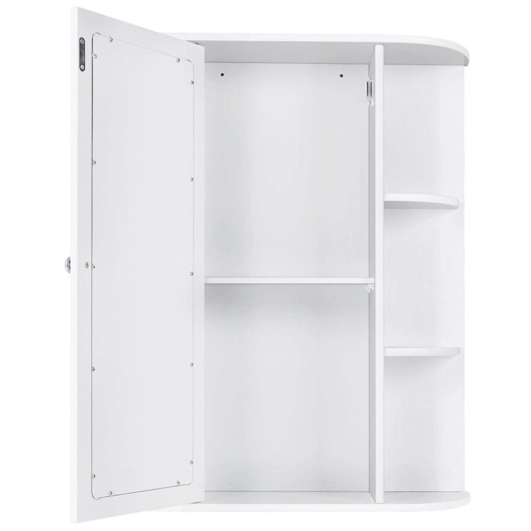 Szafka łazienkowa z lustrem 60 x 16,5 x 70,5 cm