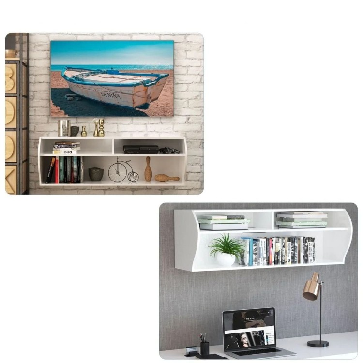 Wisząca szafka RTV 123,2 x 40,6  x 40,6 cm