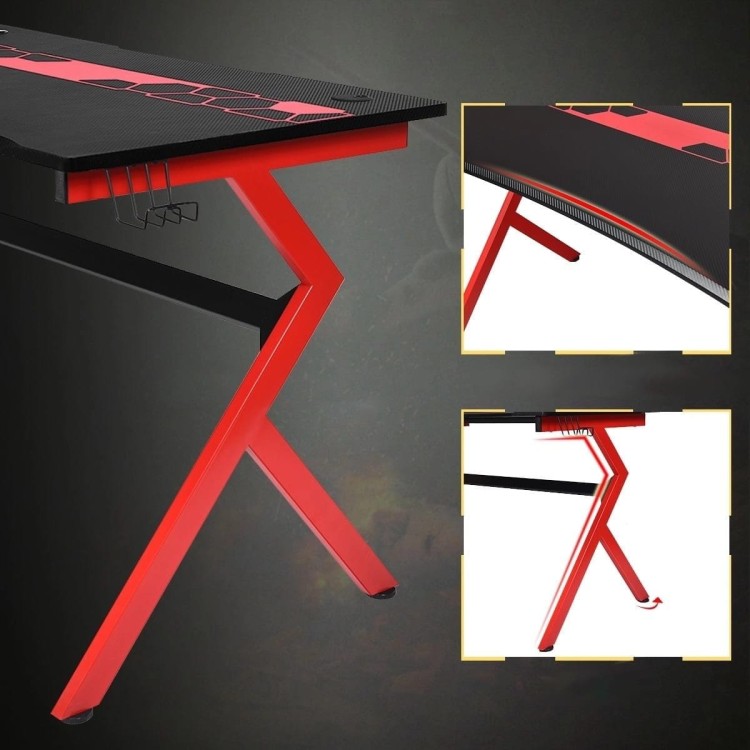 Biurko dla graczy 115 x 66 x 77 cm