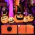 Dekoracja Halloween straszne dynie LED 247 cm