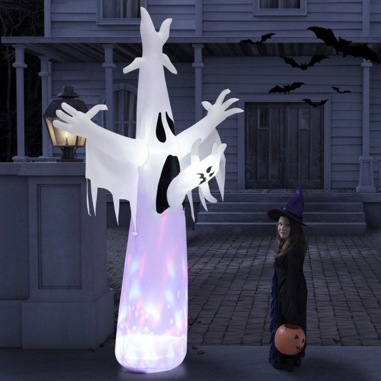 Dekoracja Halloween Gigantyczny duch 244 cm