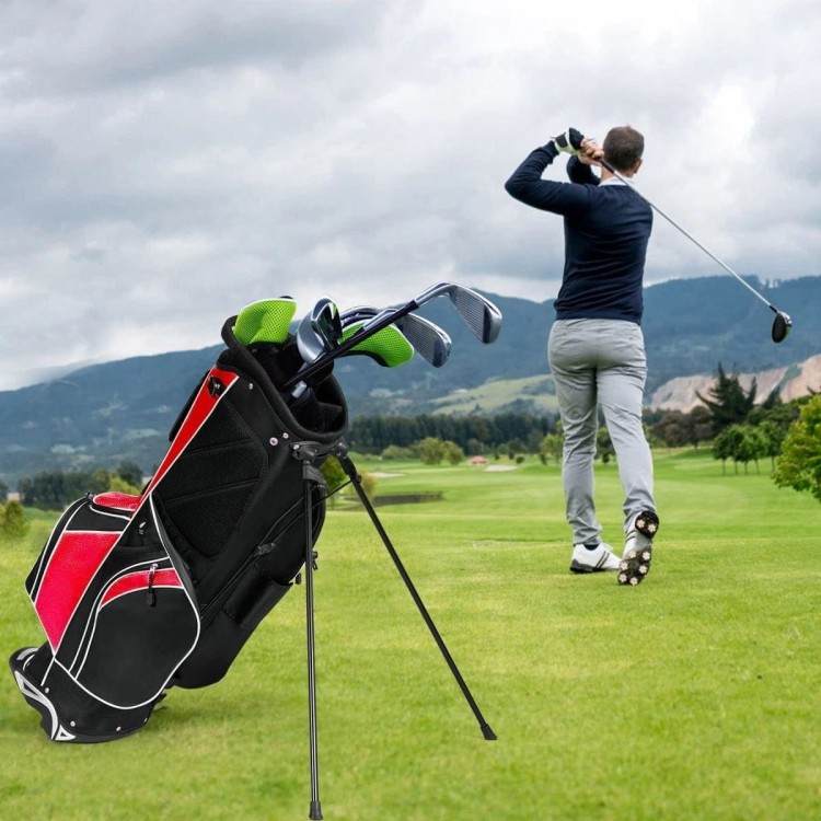 Torba golfowa z zapinanymi na zamek przegródkami i kieszonką termoizolacyjną