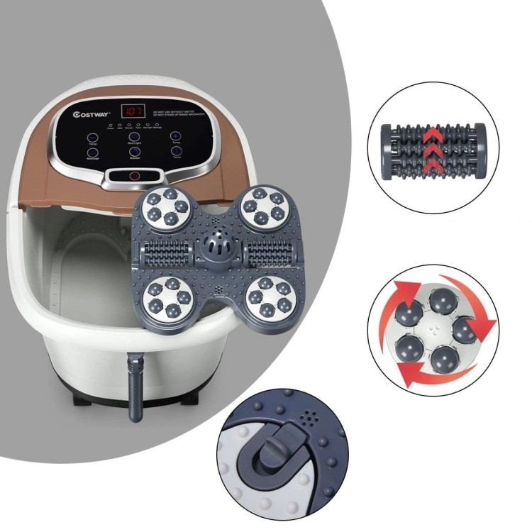 Hydromasażer shiatsu z podczerwienią do stóp 500W
