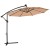 Parasol ogrodowy na balkon taras z wysięgnikiem 300 cm