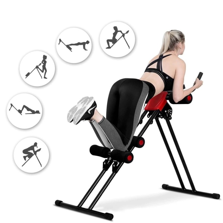 Składana ławka treningowa do brzuszków i fitness