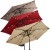 Parasol ogrodowy z solarnymi diodami led 300 cm
