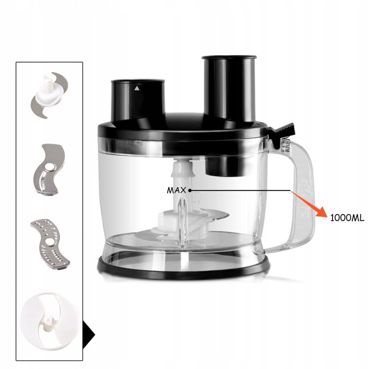 Blender ręczny mikser wielofunkcyjny zestaw 5w1