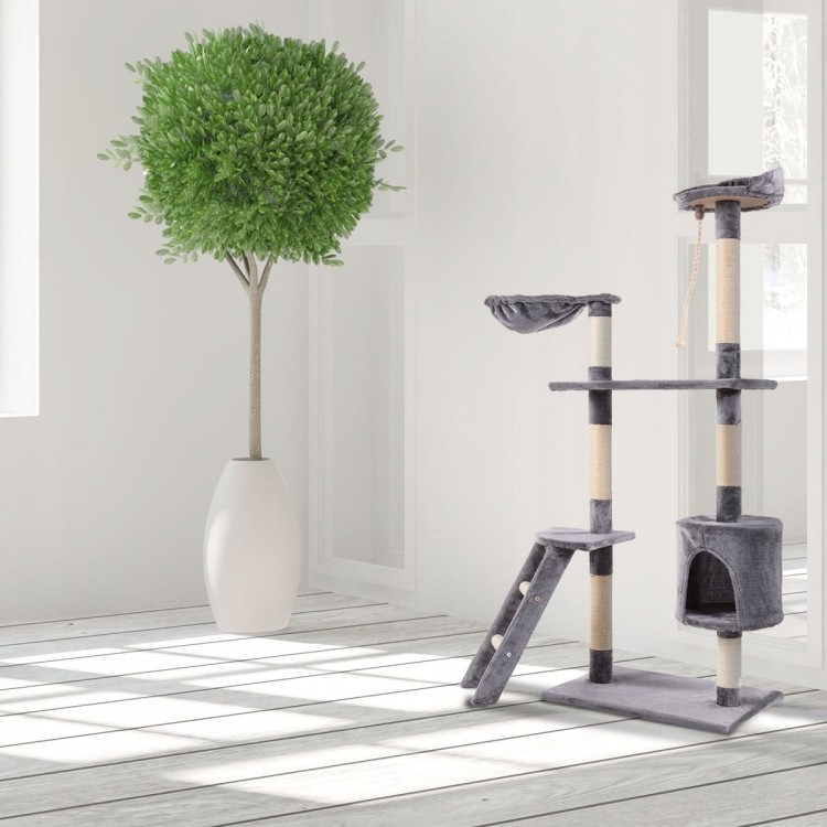 6-poziomowy drapak dla kota legowisko wieża 150cm