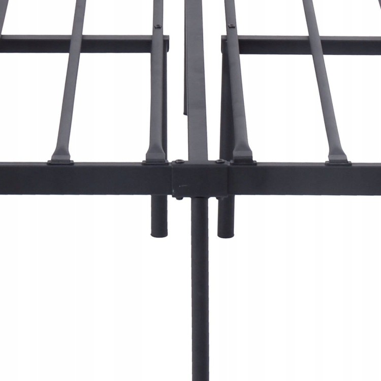 Metalowa rama stelaż łóżka 207x142 cm