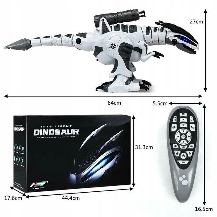 Zdalnie sterowany robot dinozaur