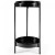 Okrągły kwietnik metalowy 2 poziomowy ozdobny
