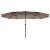 Podwójny parasol ogrodowy na taras 460 cm