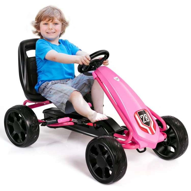 Gokart 4-kołowy na pedały dla dzieci