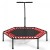 Trampolina fitness z uchwytem i cichymi gumami bungee