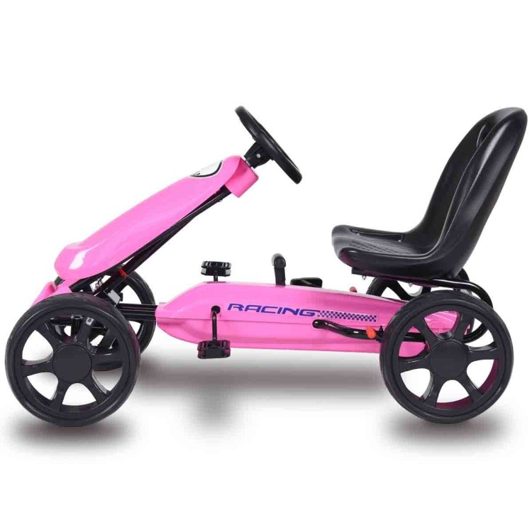 Gokart na pedały auto dla dzieci solidne koła EVA