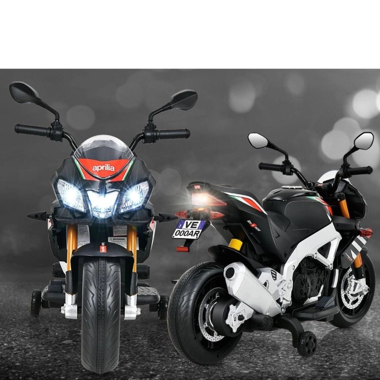 Elektryczny motocykl dla dzieci z doczepianymi kółkami 109 x 49,5 x 71 cm