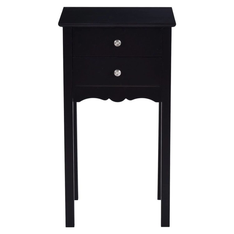 Stolik nocny z 2 szufladami 40 x 32,5 x 75 cm