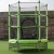 Trampolina dla dzieci z siatką i klapą 140 cm