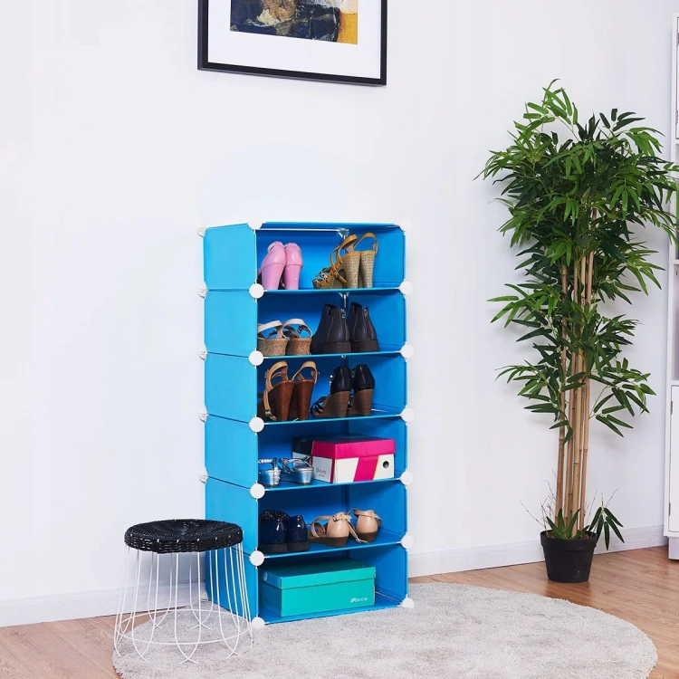 Szafka na buty komoda modułowa z 6 przegródkami
