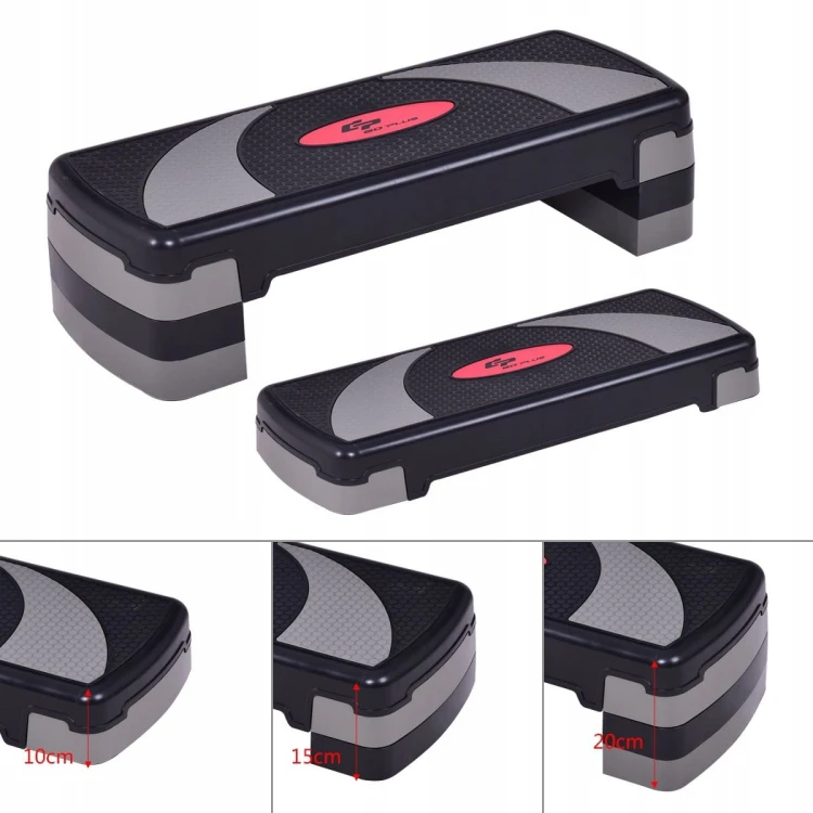 Stepper do aerobiku regulowany 3-stopniowy