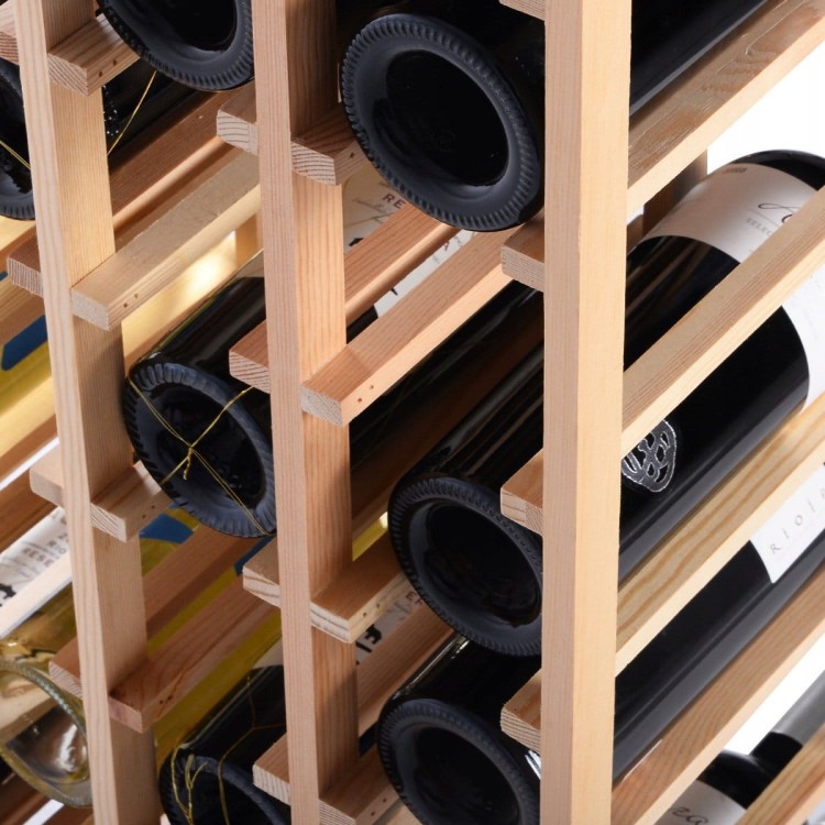 Regał stojak na wino na 44 butelki