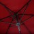 Parasol ogrodowy z diodami solarnymi led 270 cm