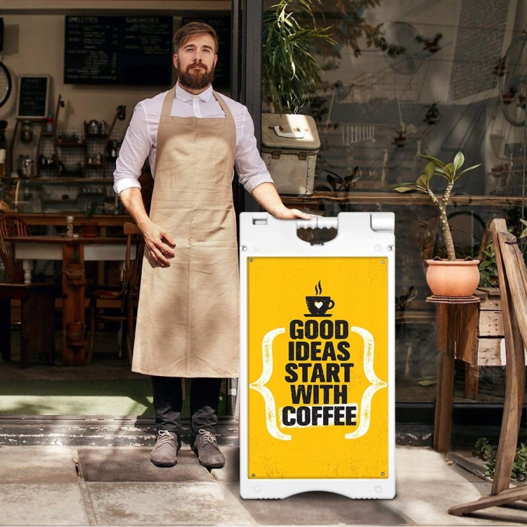 Potykacz reklamowy stojak dwustronny 46x84 cm