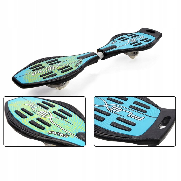 Deskorolka łamana waveboard z podświetleniem led