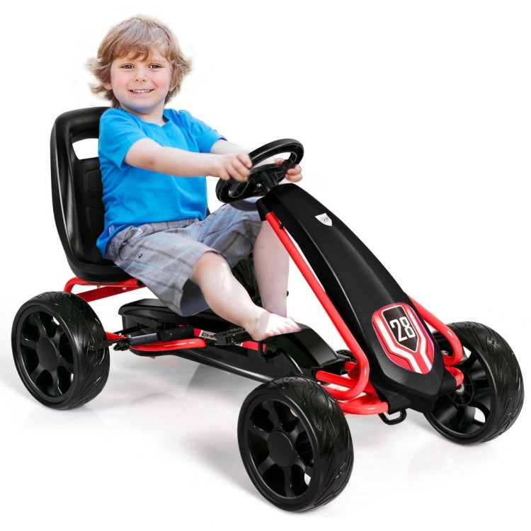 Gokart 4-kołowy na pedały dla dzieci