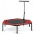 Trampolina fitness z uchwytem i cichymi gumami bungee